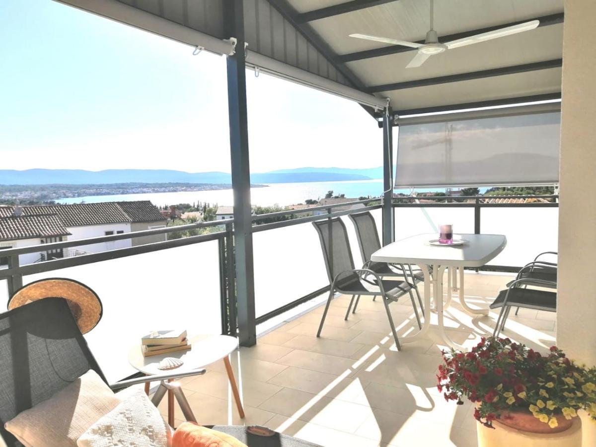 Lovely Sea View House In Malinska Island Krk エクステリア 写真