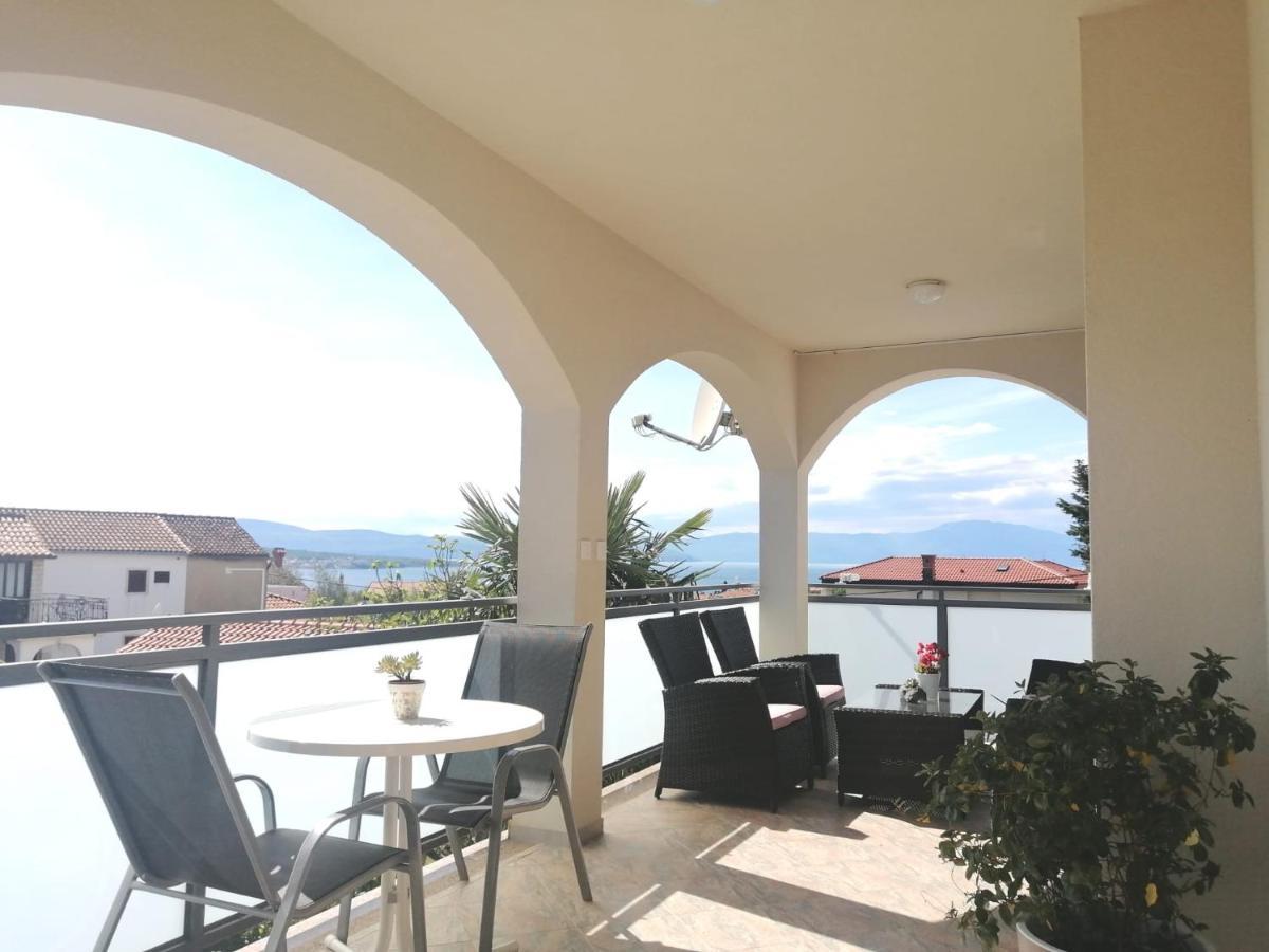 Lovely Sea View House In Malinska Island Krk エクステリア 写真