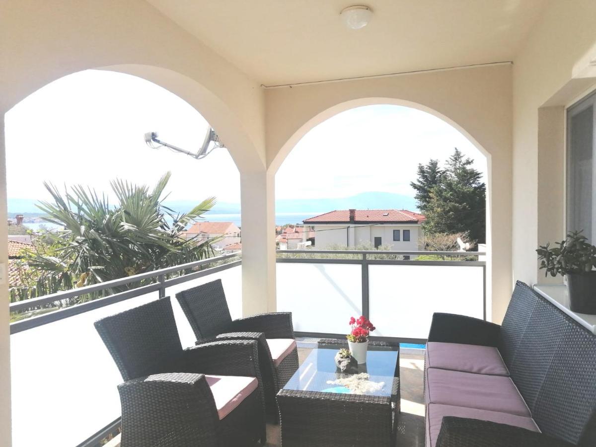 Lovely Sea View House In Malinska Island Krk エクステリア 写真